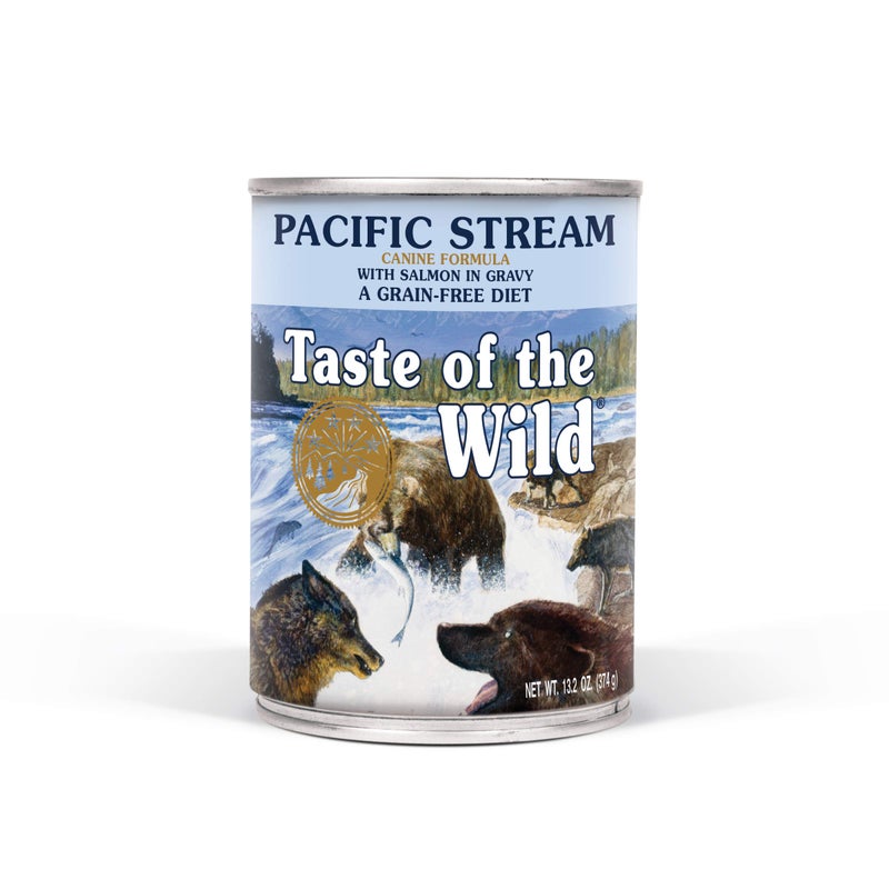 Taste of The Wild 74198610730 Pacific Stream Canine with Smoked Salmon, 13.2 oz - Image 1
